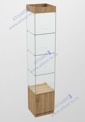 1ТК -Витрина из стекла серия "Бюджет"