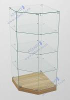 10Д-Витрина из стекла серия "Бюджет"